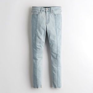 Hollister Super Skinny Two-Tone Jeans